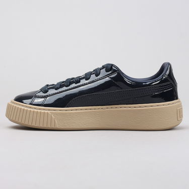 Кецове и обувки Puma Basket Platform Patent Wn's peacoat - peacoat Черно | 363314 06, 1