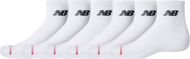 Чорапи New Balance Everyday Ankle 6 Pairs Бяло | las51306-wt, 0