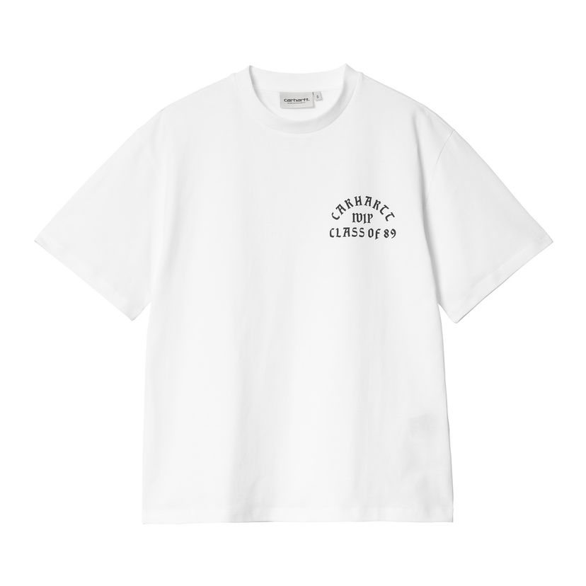 Тениска Carhartt WIP W' S/S Class of 89 T-Shirt Бяло | I033192_00A_GD