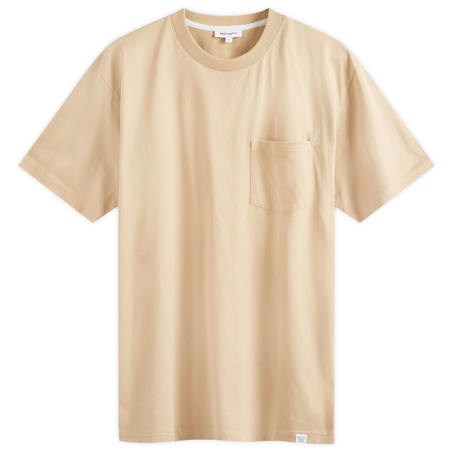 Тениска NORSE PROJECTS Johannes Organic Pocket Бежово | N01-0553-2006, 0
