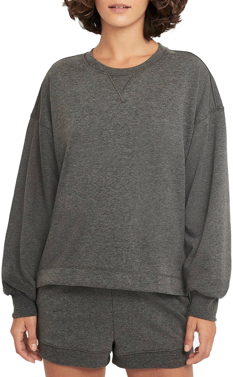 Пуловер Nike Nike Yoga Top Сиво | cz9182-010, 0
