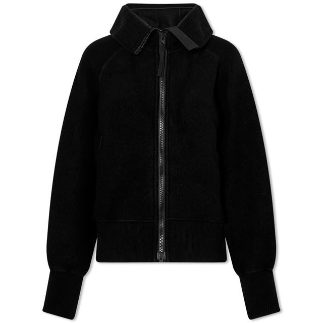 Chilliwack Fleece Bomber Black