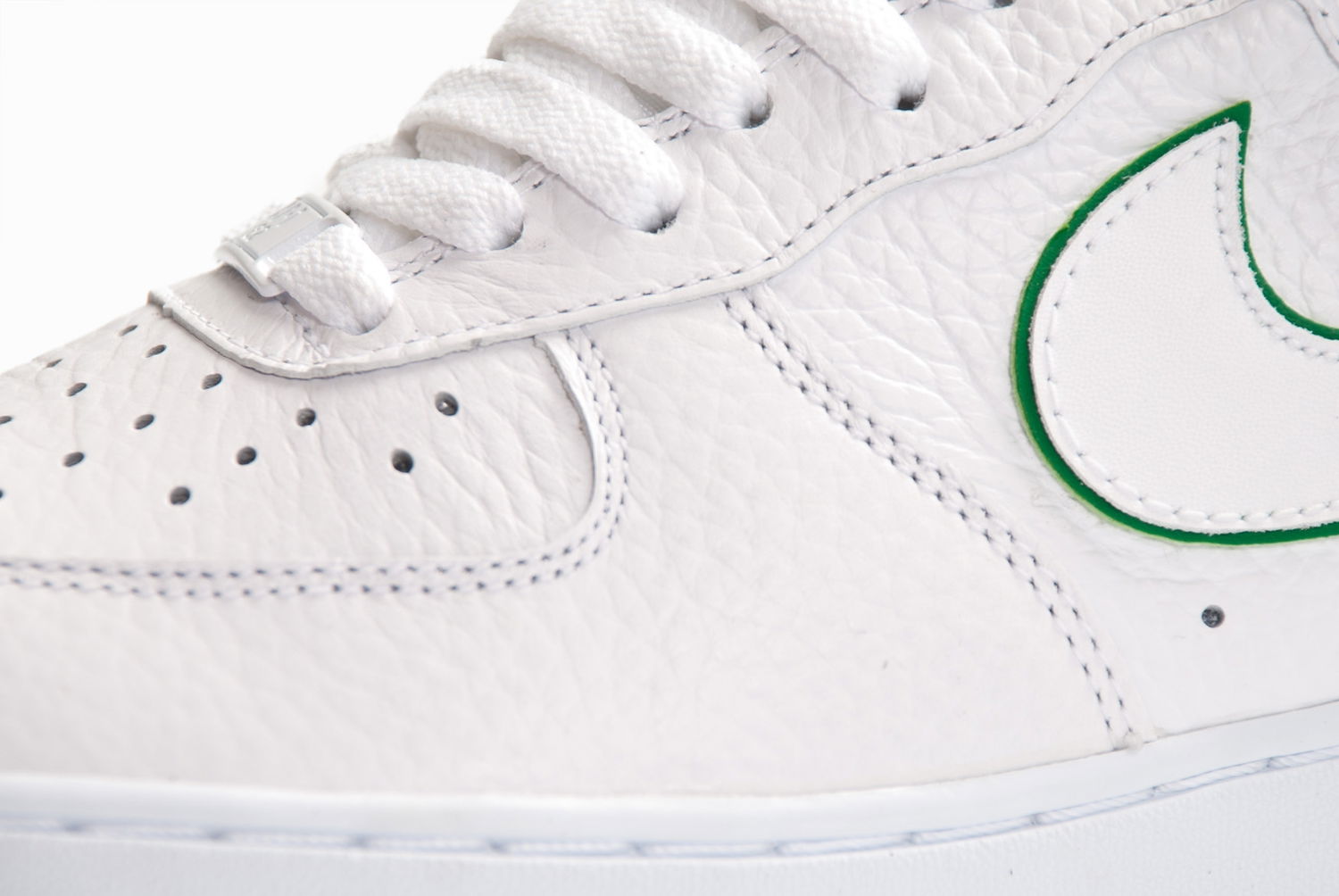 Кецове и обувки Nike Air Force 1 ''White Court Green'' Бяло | 488298 102, 1