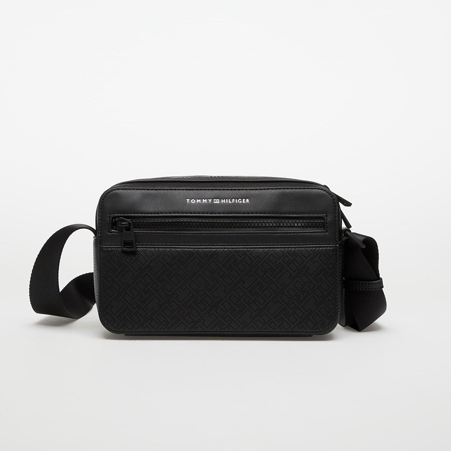 Чанта през рамо Tommy Hilfiger Tommy Hilfiger Monogram Reporter Bag Черно | AM0AM13837 BDS, 0