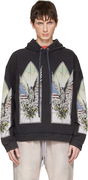 Demo Stained-Glass Angel Print Hoodie