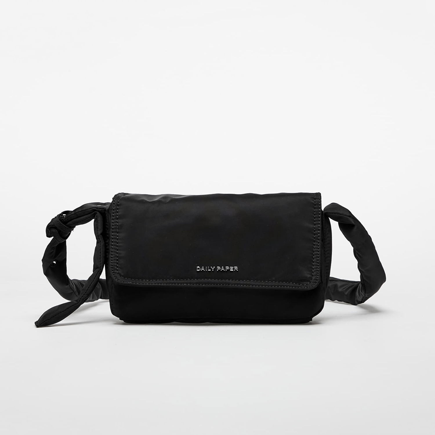 Чанта през рамо DAILY PAPER Black Nylon Shoulder Bag Черно | 2423044, 0