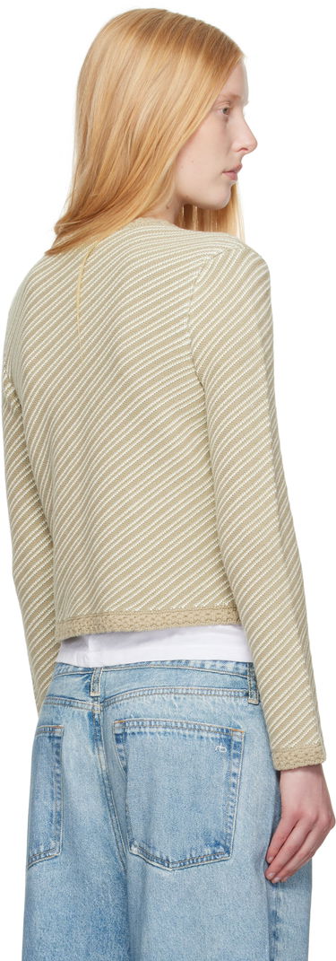 Пуловер rag & bone Rag & Bone Claire Knit Cardigan Бежово | WAS25P026SD26, 2