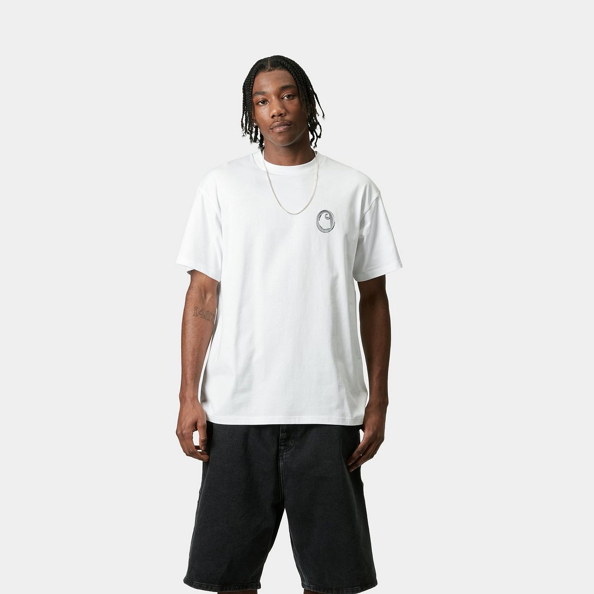 Тениска Carhartt WIP Short Sleeve Charms T-Shirt Бяло | I034410_9, 0