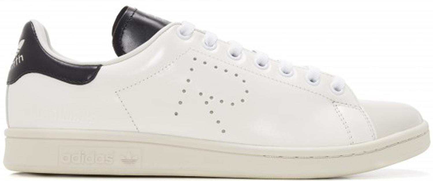Кецове и обувки adidas Originals Stan Smith Raf Simons White Black Бяло | BB6733, 0