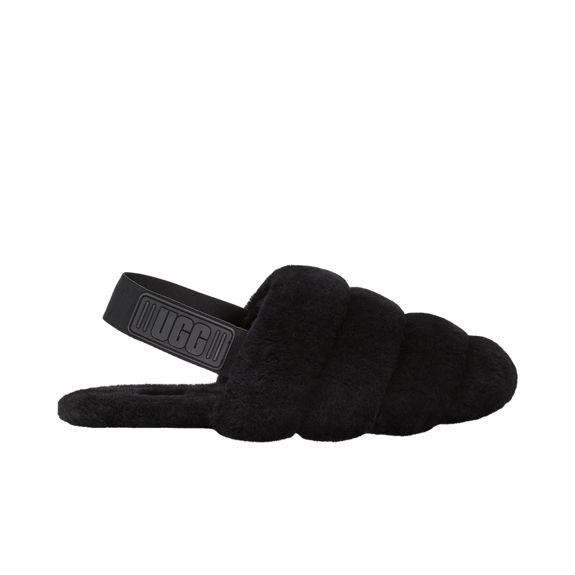 Кецове и обувки UGG Super Fluff Slippers Черно | 1121751-BLK