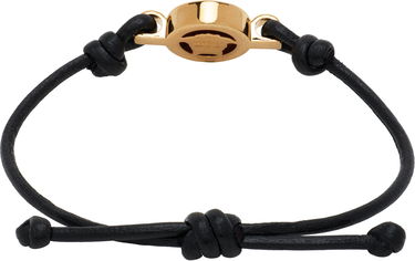 Гривна Versace Versace Medusa '95 Leather Bracelet Оранжево
 | 1019668_1A00637, 4