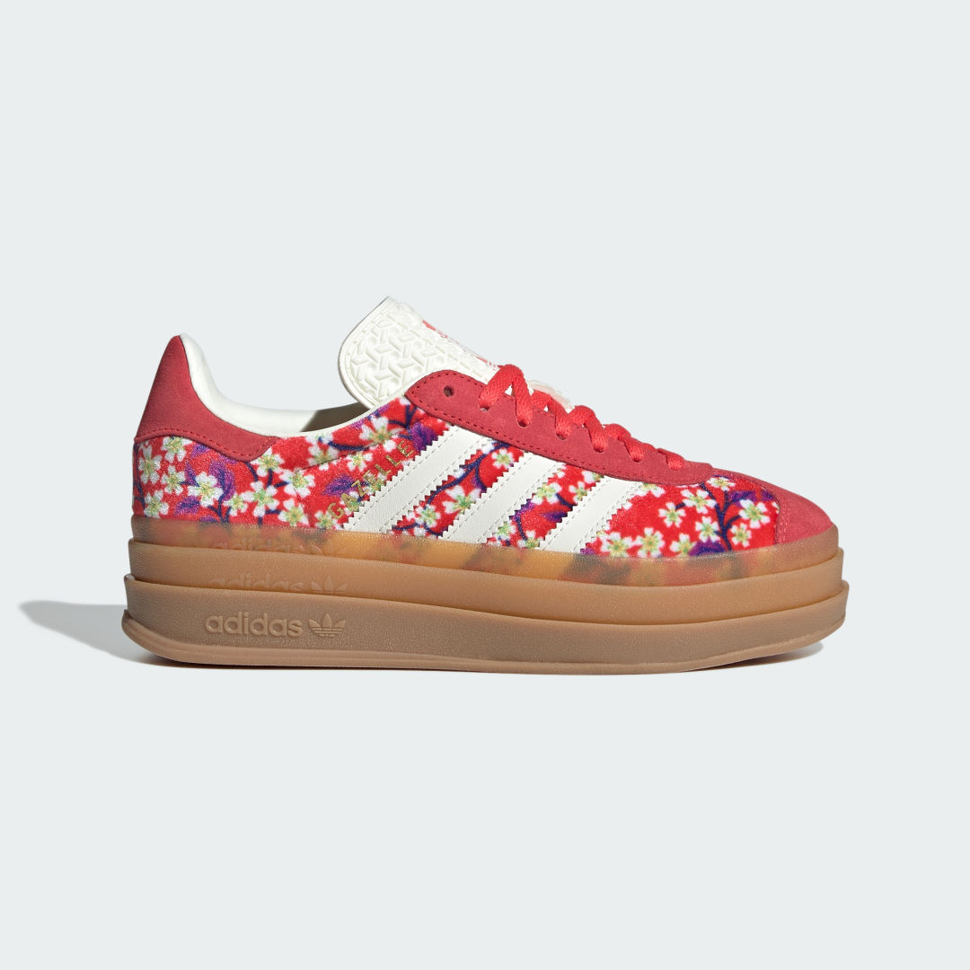 Кецове и обувки adidas Originals Gazelle Bold x Liberty London Червено | JP8078, 0