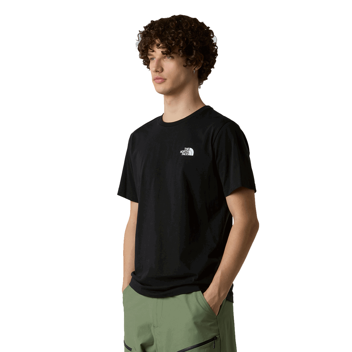 Тениска The North Face The North Face Vertical Logo Short Sleeve T-Shirt Черно | NF0A8EE7JK31, 0