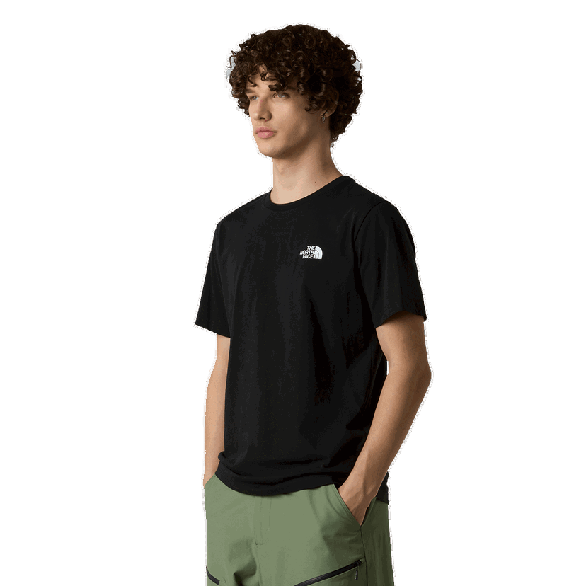 Тениска The North Face The North Face Vertical Logo Short Sleeve T-Shirt Черно | NF0A8EE7JK31