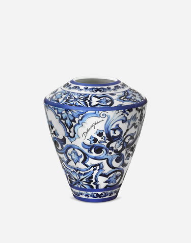 Домашен декор Dolce & Gabbana Dolce & Gabbana Small Amphora Porcelain Vase Многоцветен | TCC197TCAMZUB011, 1
