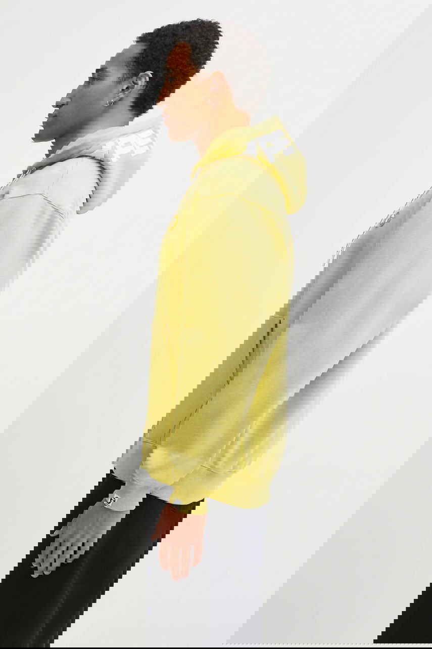 Суитчър AAPE by A Bathing Ape Now Zip Up Hoodie with Patch Жълто | AAPSWMC358XBP, 1