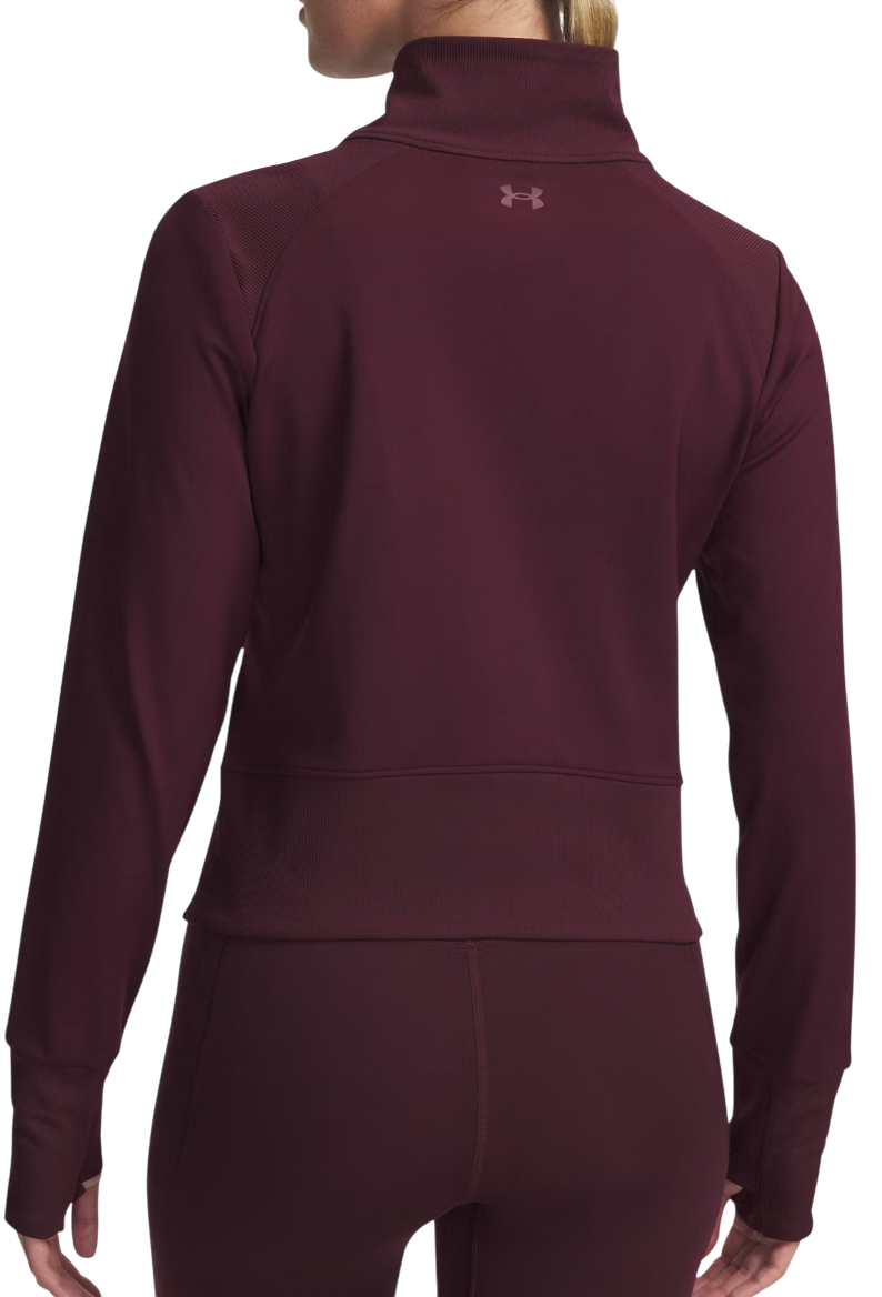 Яке Under Armour Meridian Full-Zip Cropped Jacket with Thumbholes Бургунди | 1379157-600, 1