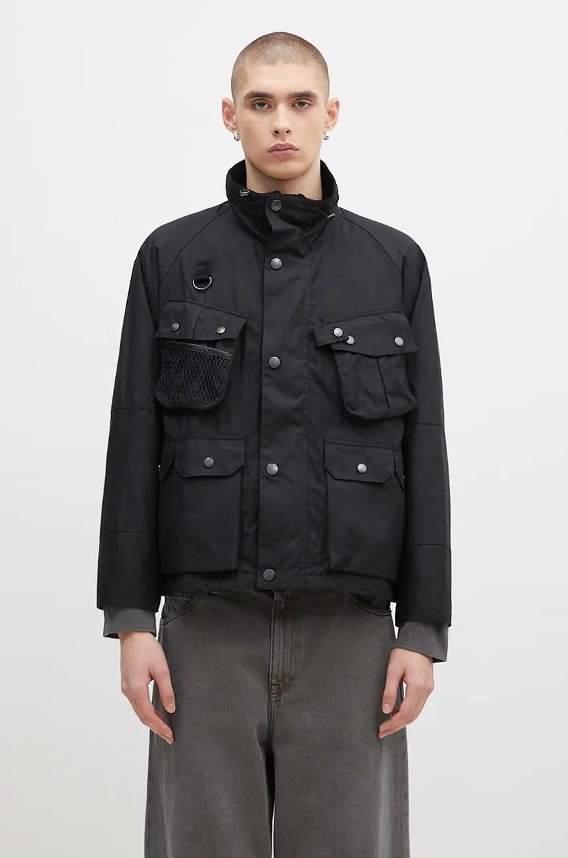 Парка Barbour Wax Jacket Oversize Черно | MWX2337