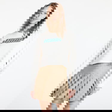 Съкратен топ Vans Retro V Long Sleeve Relax Crop Top Бежово | VN000J4KFS81, 0