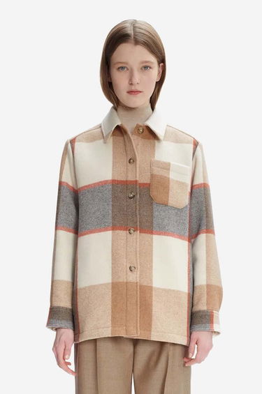 Риза A.P.C. Oversize Shirt Jacket Бежово | WOANS.F02773, 0