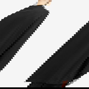 Тениска Fear of God ESSENTIALS Spring Tab Long Sleeve T-Shirt Черно | 125SP244204F, 3