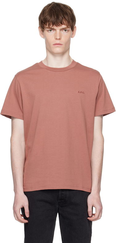 Тениска A.P.C. Standard Embroidered Logo T-Shirt Бяло | COHBW-M26392, 4
