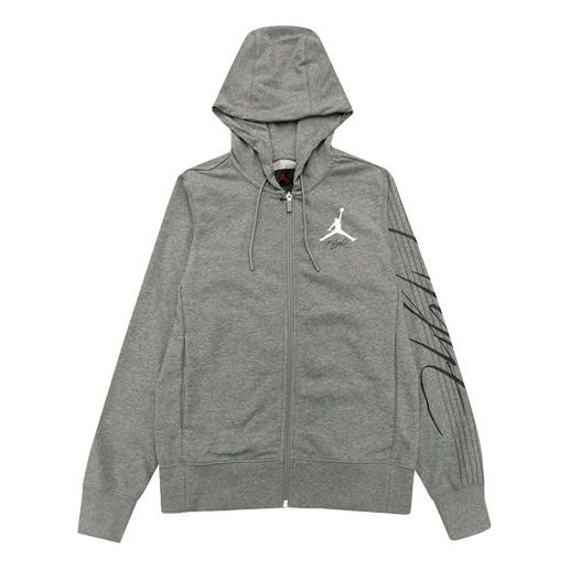 Суитчър Jordan Air Jordan Flight Full-Zip Hoodie Сиво | BV5257-091, 0