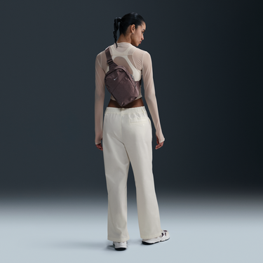 Панталони Nike Mid-Rise Twill Pants, Sportswear Collection Бяло | HF9430-133, 4