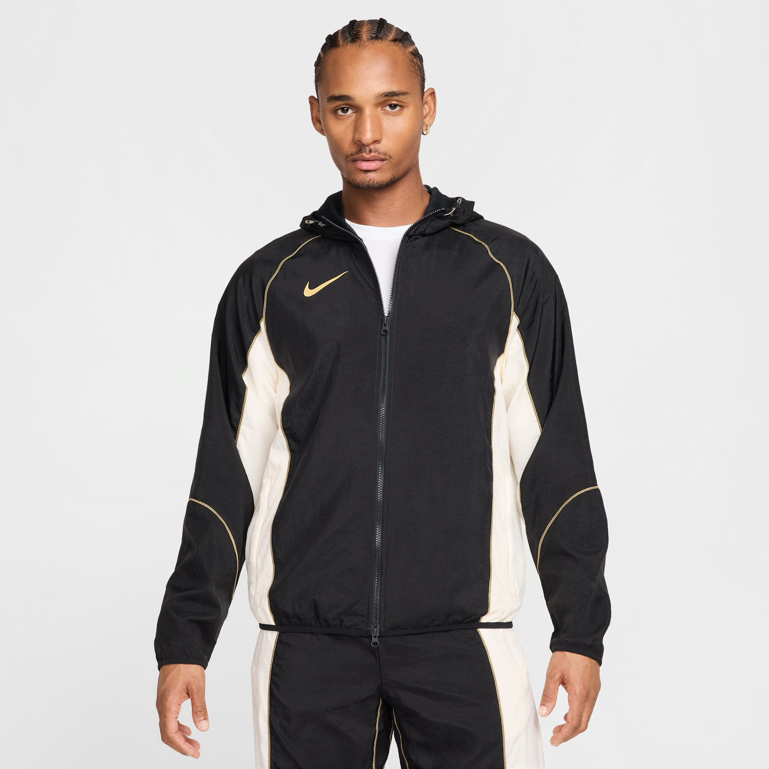 Ветровка Nike Strike+ Hooded Football Jacket Черно | HJ3802-013, 0