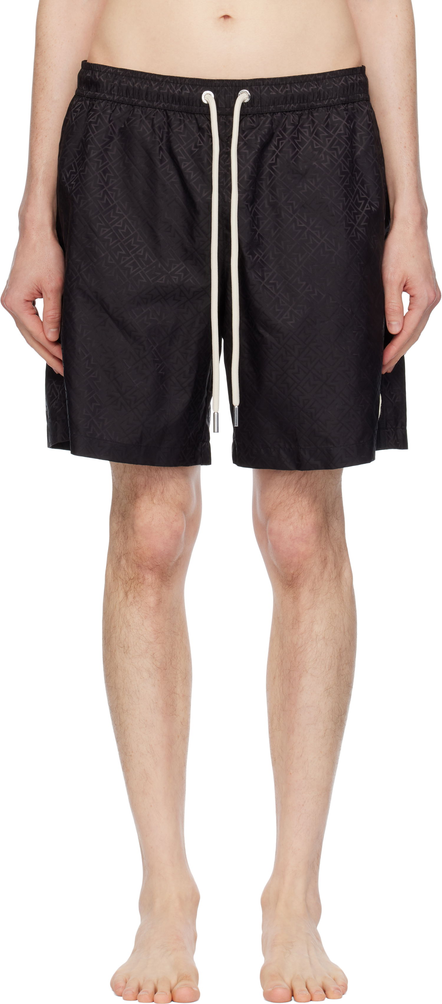 Бански Moncler Moncler Monogram Swim Shorts Черно | K10912C000025987H, 0