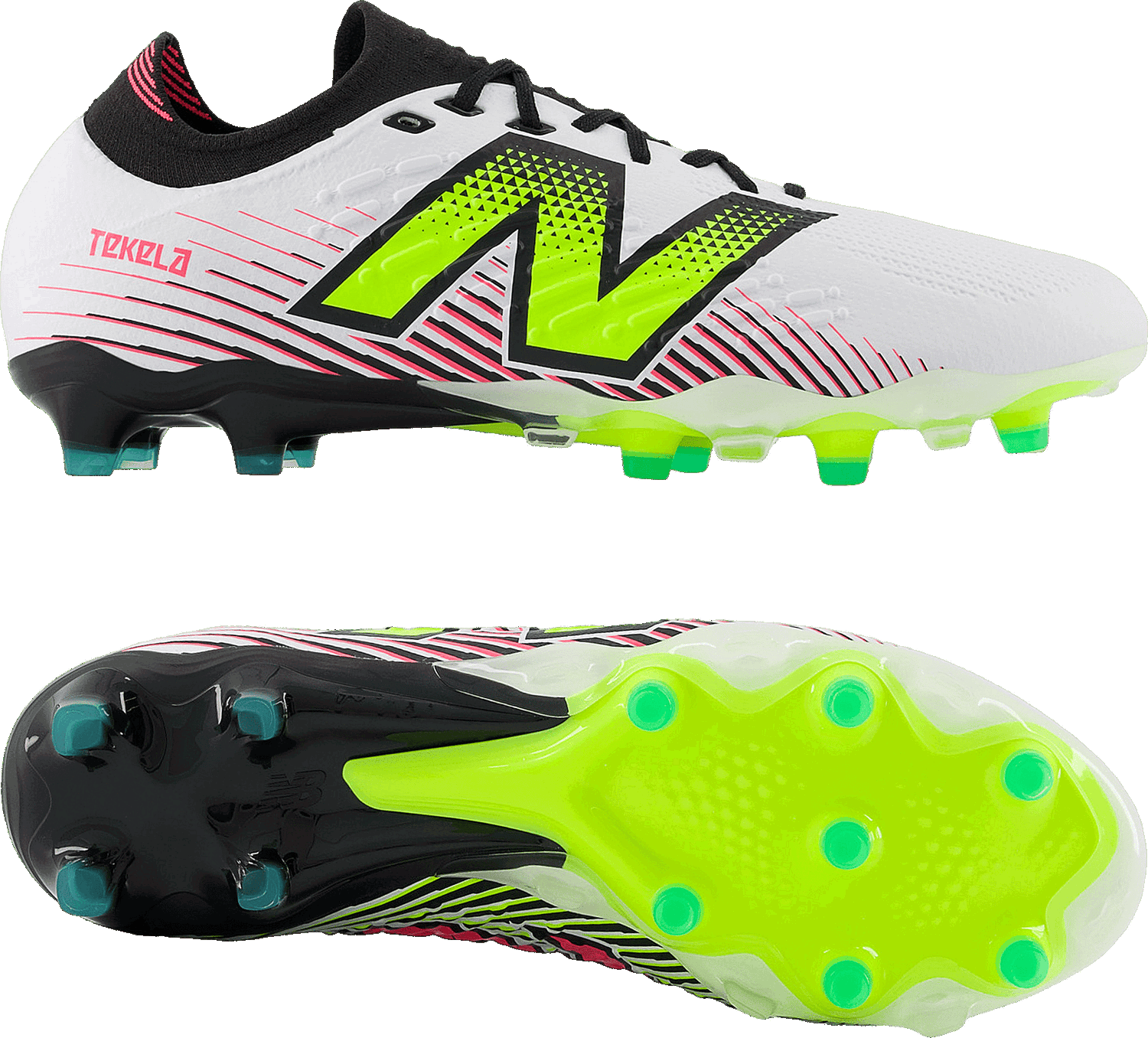 Кецове и обувки New Balance Tekela Pro Low Laced FG v4+ Бяло | st1flh45, 1