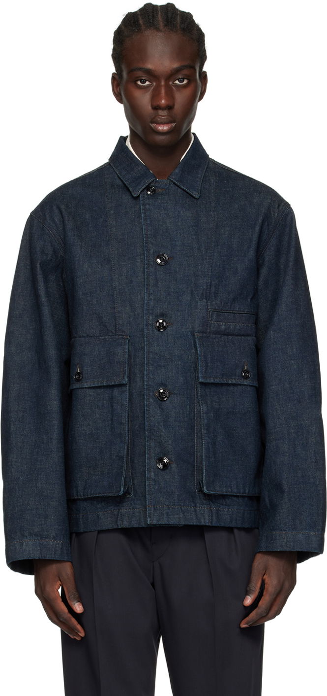 Яке LEMAIRE LEMAIRE Boxy Denim Jacket Синьо | OW306 LD068