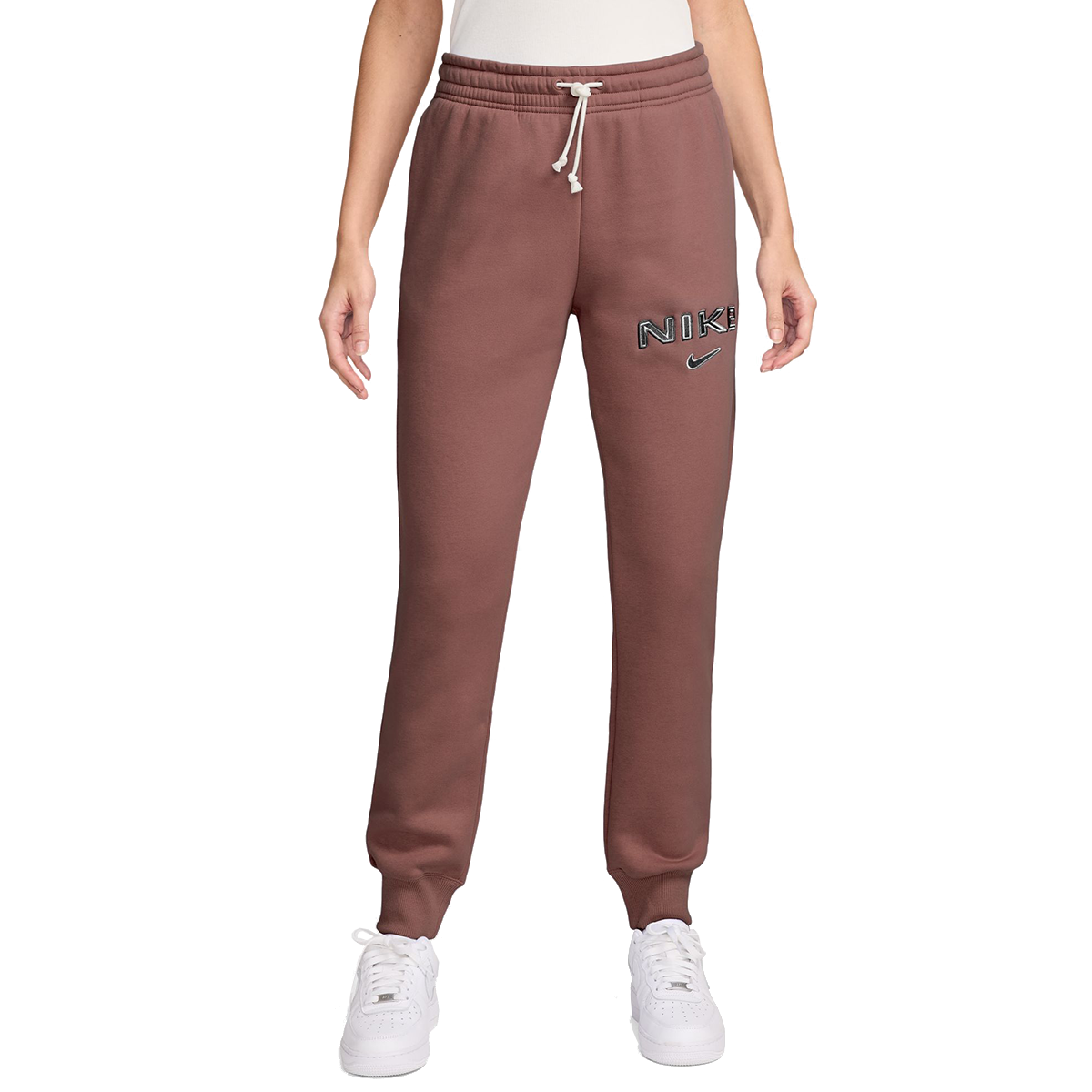 Спортни панталони Nike Nike Phoenix Fleece Pants Кафяво | HM9757-218, 0