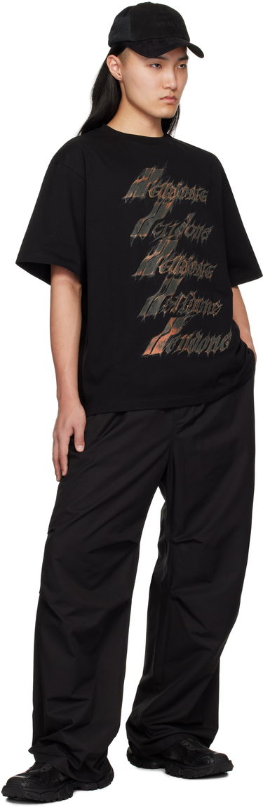 Тениска We11done We11done Spark Logo T-Shirt Черно | WD-TT0-25-751-U-BK, 3