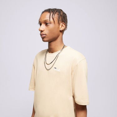 Тениска FILA Short Sleeve T-Shirt Бежово | SS23SPM229626, 3