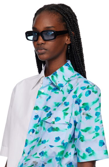 Слънчеви очила Port Tanger Black Square Sunglasses Черно | PT-5003, 3