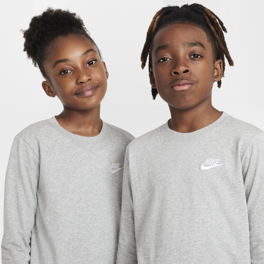 Тениска Nike Nike Sportswear Long Sleeve T-Shirt Сиво | FZ4946-063, 2