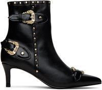 Jeans Couture SSENSE Exclusive Studded Buckled Ankle Boots