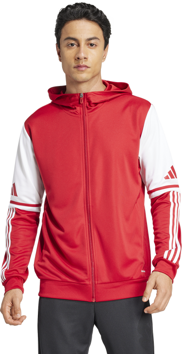 Суитчър adidas Originals SQUADRA25 Hooded Jacket Червено | jd2990, 7