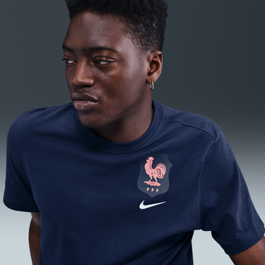 Тениска Nike Nike FFF Men's Soccer T-Shirt Тъмно синьо | HQ8428-492, 3