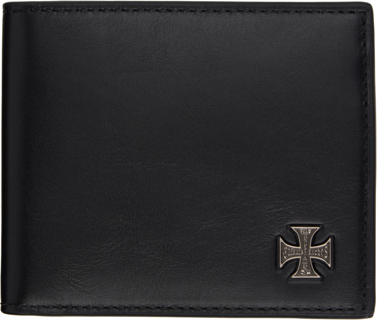 Портфейл Enfants Riches Déprimés Enfants Riches Deprimes Cross Emblem Wallet Черно | 100-412, 0