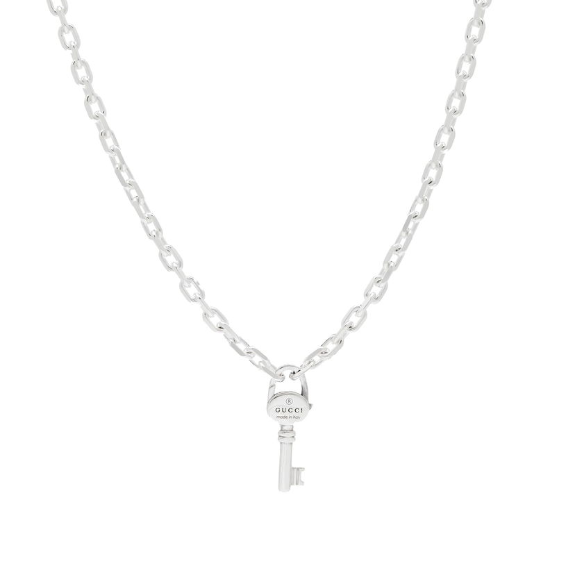 Колие Gucci Trademark Key Necklace Металик | YBB79634300100U