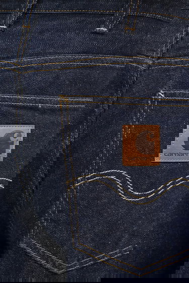 Дънки Carhartt WIP Marlow Straight Leg Jeans Тъмно синьо | I023029.102, 3