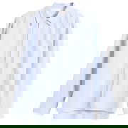 Office Stripe Square Pocket Shirt Size Small