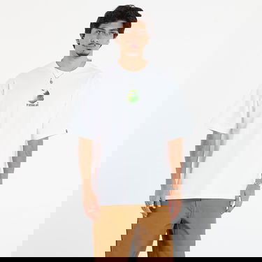 Тениска BAPE A BATHING APE Apple Graphic Relaxed Fit Tee Бяло | 001TEL801308MWHT, 0