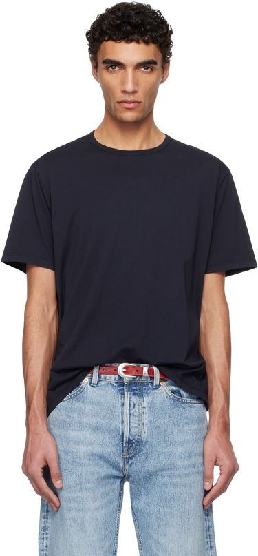 Тениска OUR LEGACY Our Legacy New Box T-Shirt Тъмно синьо | M2256NA, 0