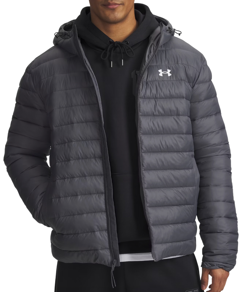 Пухо яке Under Armour Sportswear Hooded Insulated Puffer Jacket Сиво | 6006363-025