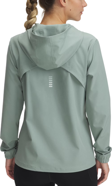 Суитчър Under Armour OutRun the STORM Hooded Jacket Зелено | 1377043-348, 2