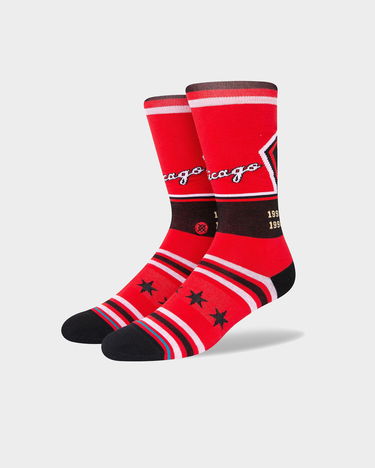 Чорапи Stance BULLS CE SOCKS Червено | 190107485500, 1