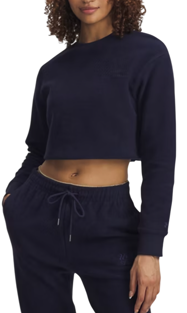 Суитчър Under Armour Under Armour Icon Terry Varsity Crew Sweatshirt Тъмно синьо | 6003680-410, 0